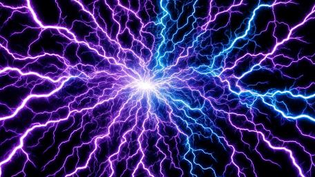 Electric Plasma Burst wallpaper