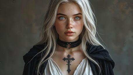 Gothic Light in a Quiet Soul wallpaper