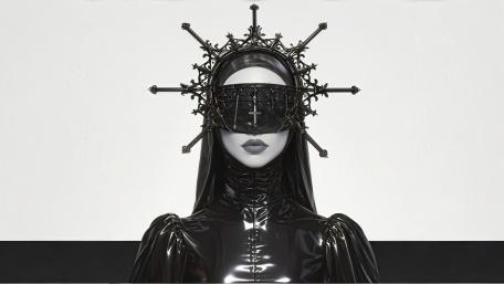 Gothic Eclipse Queen wallpaper