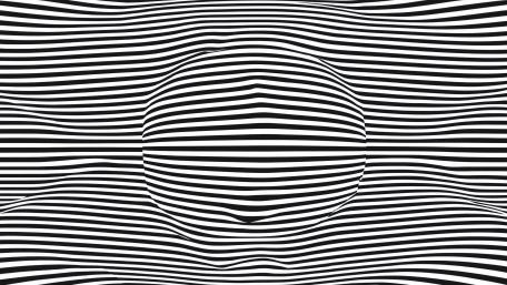Convex Lens Stripes wallpaper
