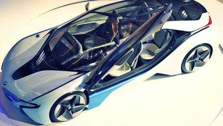 BMW i8 Visionary Sports Car wallpaper