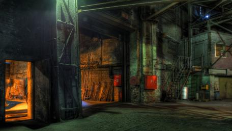Forgotten Industrial Warehouse wallpaper