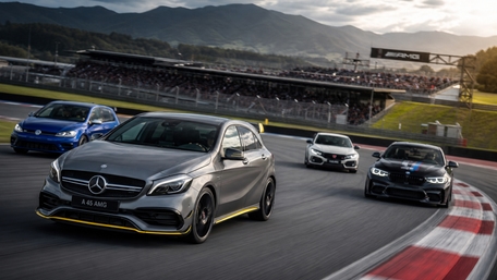 Mercedes AMG A 45 Racing Power wallpaper