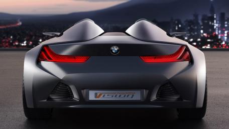 BMW Vision Vehicle Futuristic Elegance on Wheels wallpaper