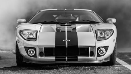 Classic Ford GT Front View wallpaper