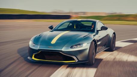 Aston Martin Vantage GTE Racing Blur wallpaper