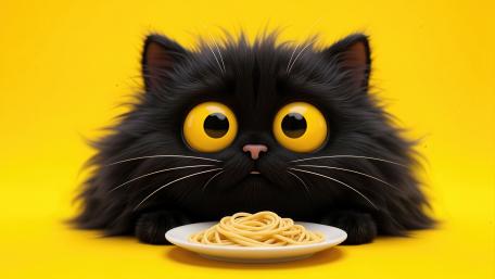 Pasta Pup Surprise wallpaper