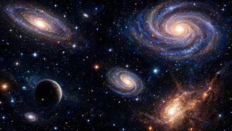 Space Smorgasbord wallpaper