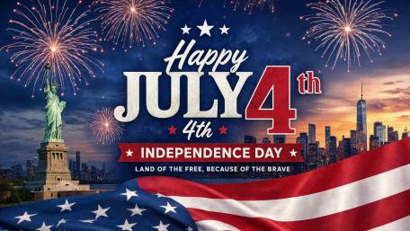 July 4th With The Statue Of Liberty wallpaper