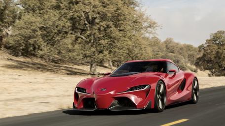 Toyota FT1 Speed on the Open Road wallpaper