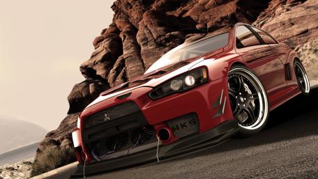 Mitsubishi Asphalt Fury wallpaper
