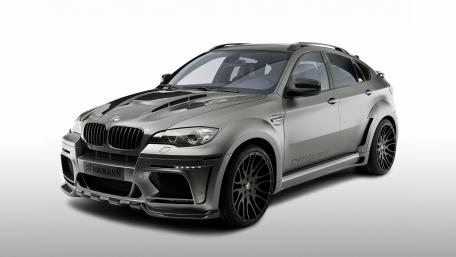 BMW X6 Silver Performance SUV wallpaper