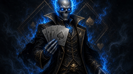 Dead Man’s Royal Hand wallpaper