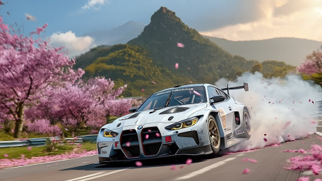 Blossom Drift Racing wallpaper