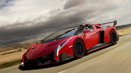 Lamborghini Veneno Roadster wallpaper