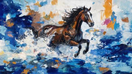 Galloping Horse wallpaper