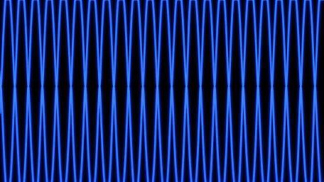 Neon Rhythm on Black wallpaper