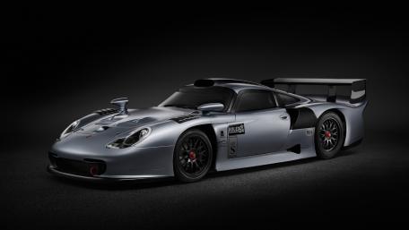 Silver Porsche 911 Race Legend wallpaper