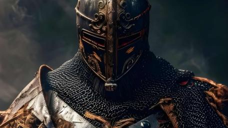 Dark Sentinel of the Forgotten Realm wallpaper