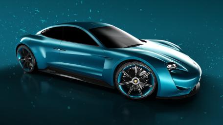 Porsche Mission Electric Elegance wallpaper