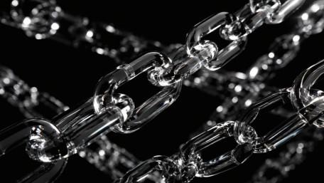 Crystal Chain Connections wallpaper