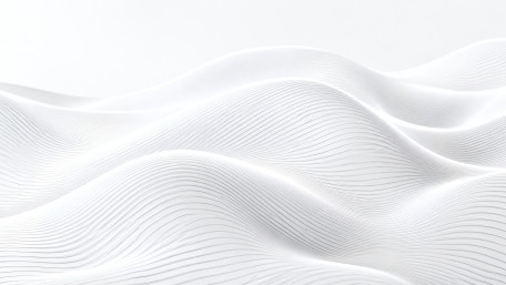 Ethereal White Wave Minimalism wallpaper