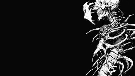 Ebon Demon Skeleton wallpaper