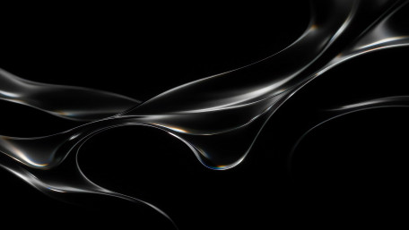 Midnight Flowing Light Waves wallpaper