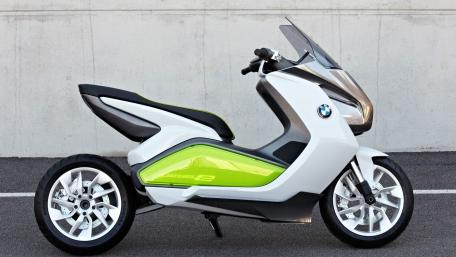 Sleek BMW I Electric Scooter wallpaper