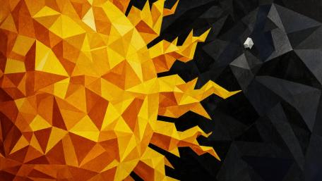 Abstract View Of The Sun wallpaper