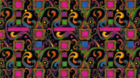 Neon Grid wallpaper