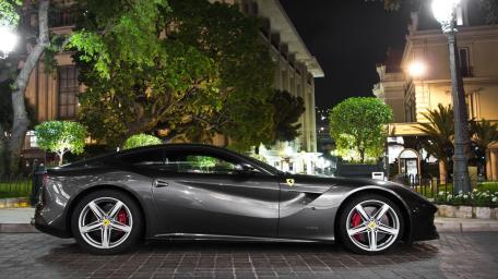 Ferrari F12 Berlinetta Night Street Elegance wallpaper
