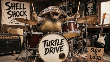 Tortoise Power wallpaper