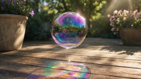 Incandescent Bubble wallpaper