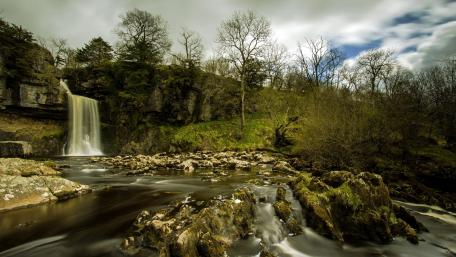 Thornton Force Waterfall Serenity wallpaper