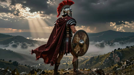 Lone Roman Sentinel wallpaper
