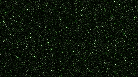 Emerald Stardust Field wallpaper