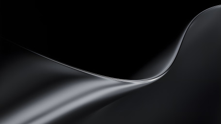 Midnight Silver Wave wallpaper
