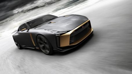 Nissan GT R50 Concept in Motion wallpaper