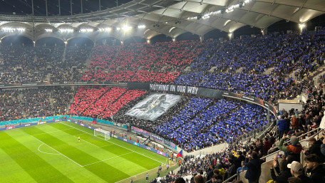 FCSB Fans Vs Lyon 4K wallpaper