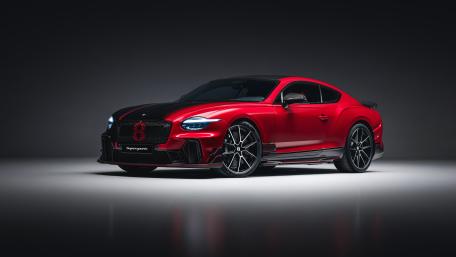 Bentley Continental GT Supersports Red Elegance wallpaper