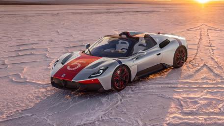 Maserati MCPura Cielo Sunset Tribute wallpaper