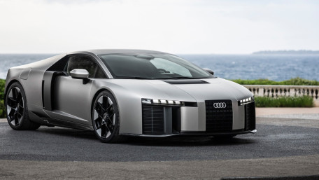 Audi Nuvolari Concept by the Sea wallpaper