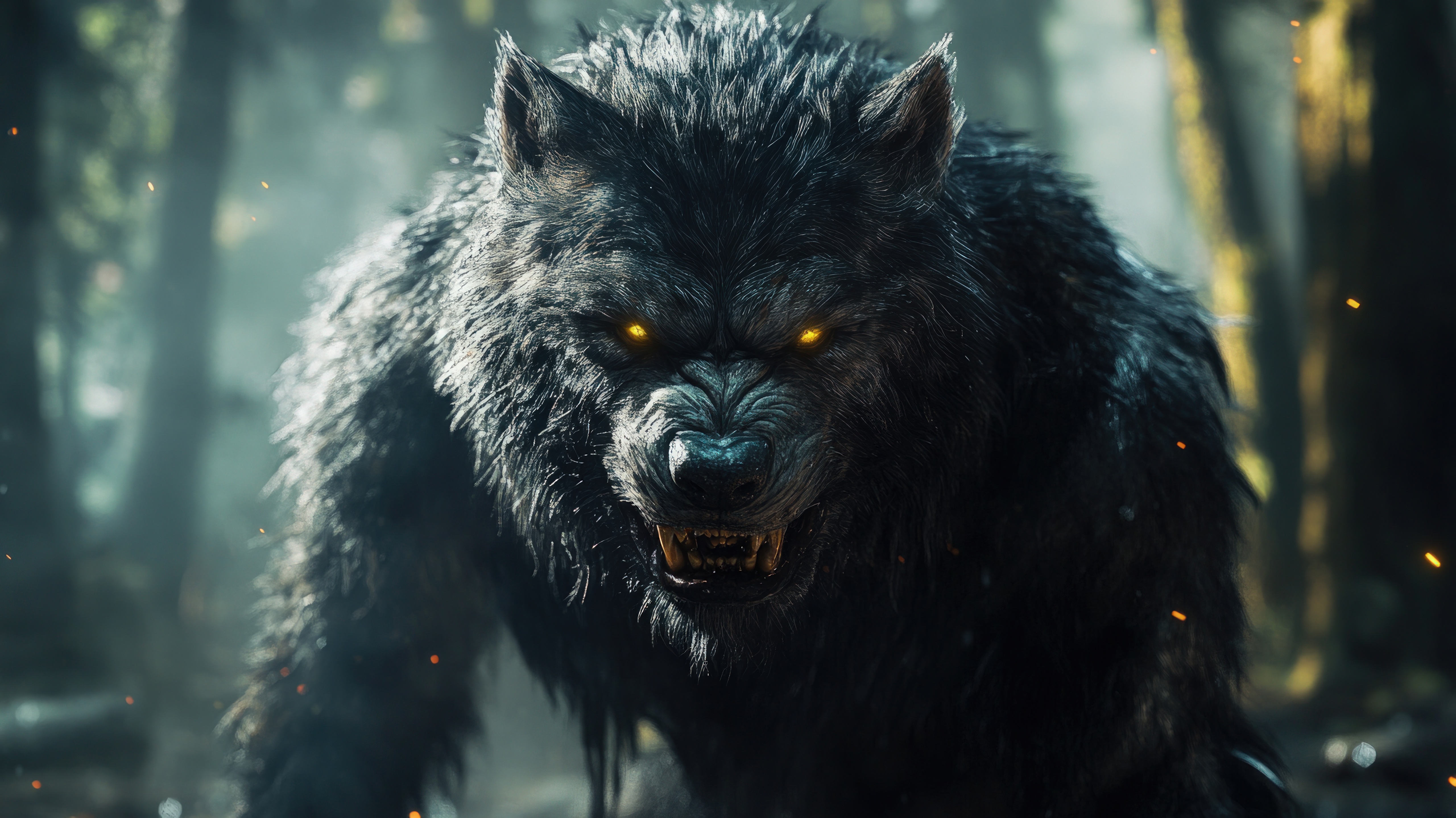 Werewolf of the Night Forest - backiee