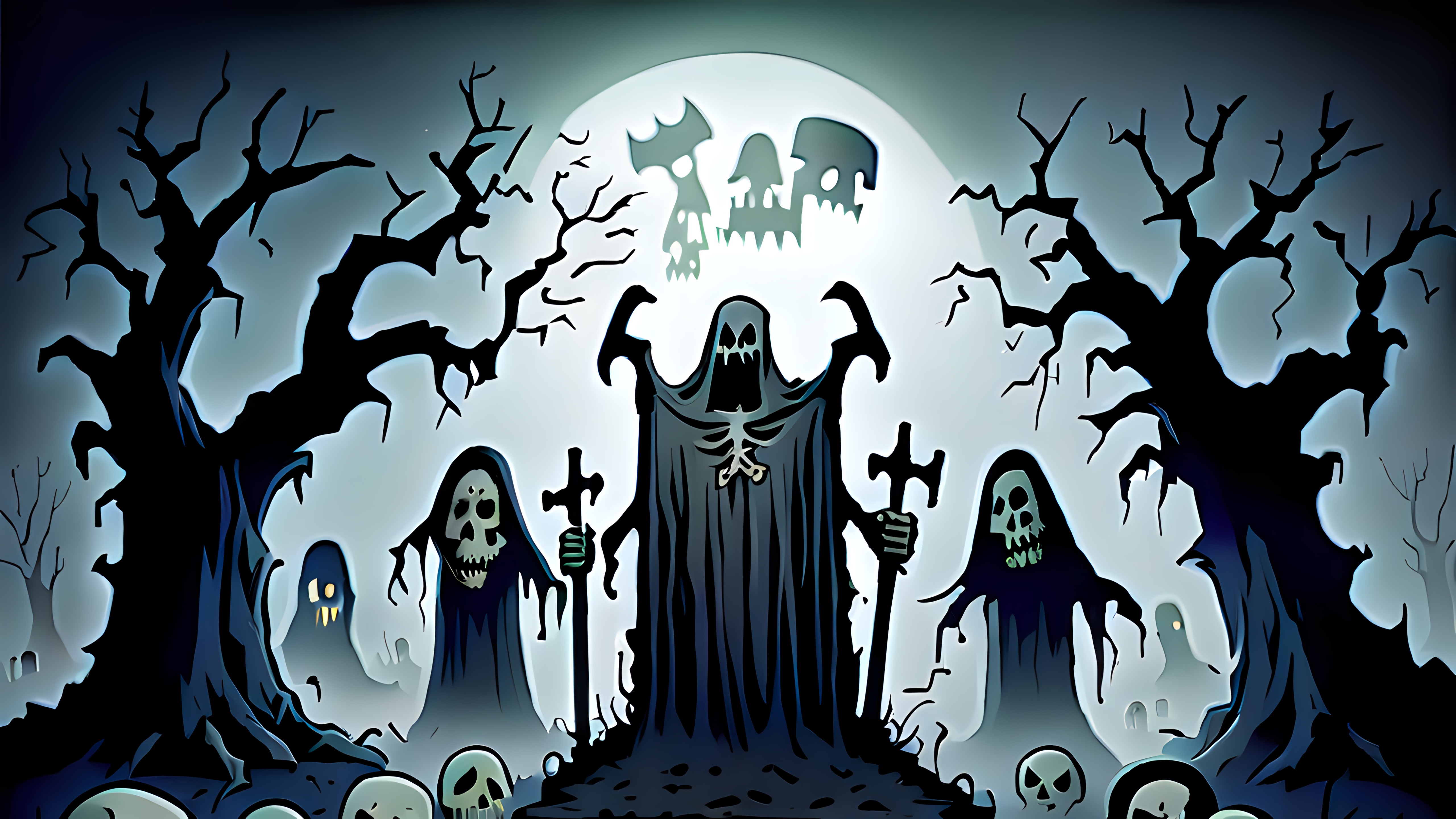 Graveyard Ghouls - backiee