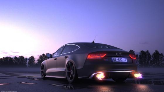 Audi RS7 Majesty at Dusk wallpaper