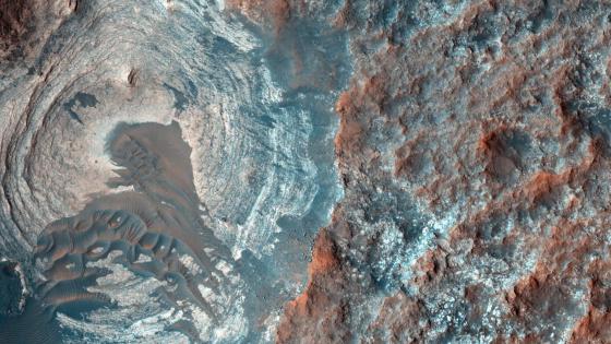 Mysteries of Planet X and Martian Dunes wallpaper