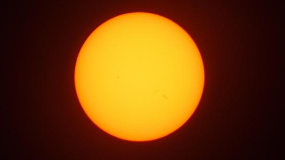 Big sun in the sky wallpaper