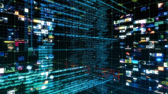 Digital technology tnterface wallpaper