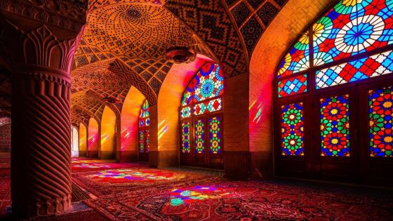 Nasir ol Molk Mosque - Shiraz, Iran - backiee